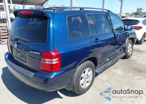 2002 Toyota Highlander Limited V6 из США, поврежденный, VIN JTEGF21A420035333